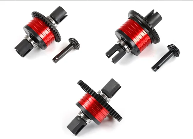 Helical Cut Front +Rear+middle Differential & Pinion Gear for 1/5  losi 5ive T ,rovan LT  SLT KMX2 rc car parts