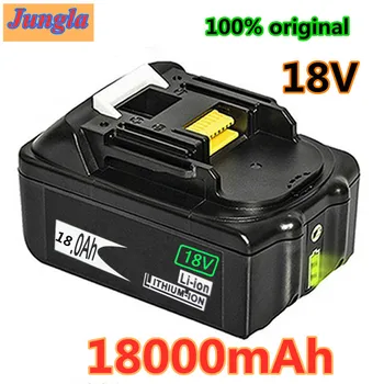 

Original For Makita 18V 18000mAh 18.0Ah Rechargeable Power Tools Battery with LED Li-ion Replacement LXT BL1860B BL1860 BL1850