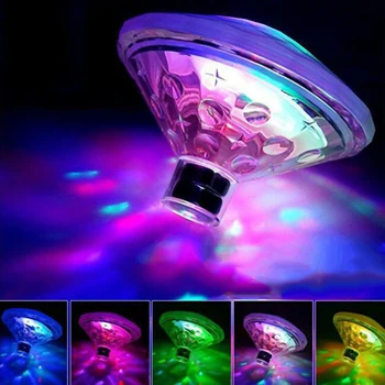 

Tub Underwater LED Light Clear Decoration Parts Floating Underwater Glow