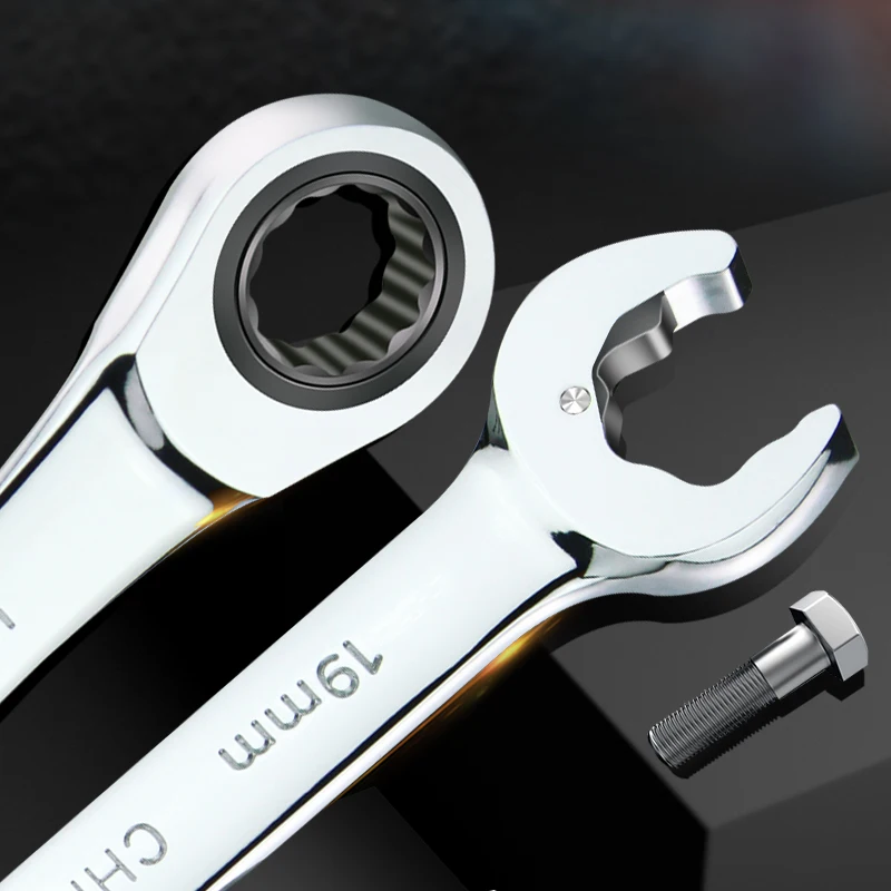 lahomia 2X Car Universal Combination Wrench Mechanical Ratchet Wrench lahomia 2X Car Universal Combination Wrench Mechanical Ratchet Wrench