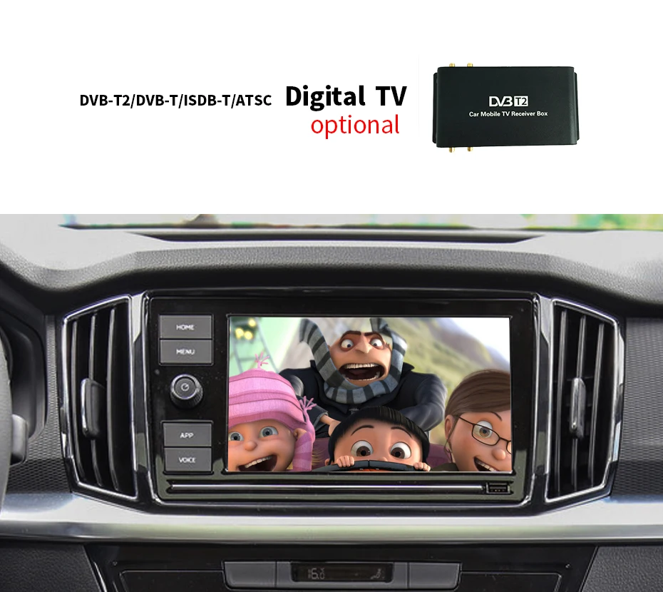 DVB-T T2 ISDB-T Digital TV