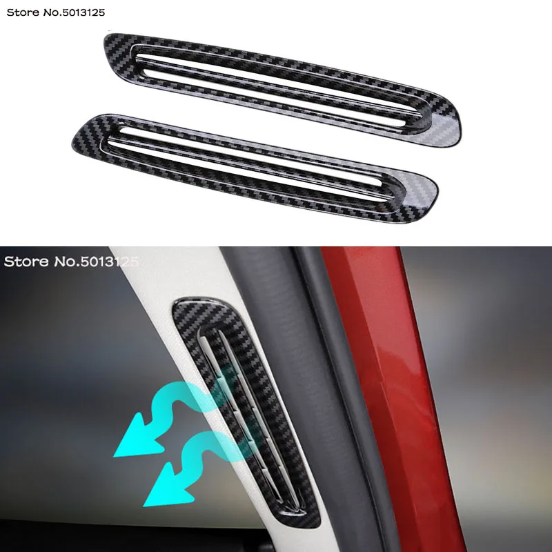 

Car Upper Air Outlet Frame Sticker Interior Sequin Decoration Modification For Mazda CX30 CX-30 2020 2021 Car Accessories