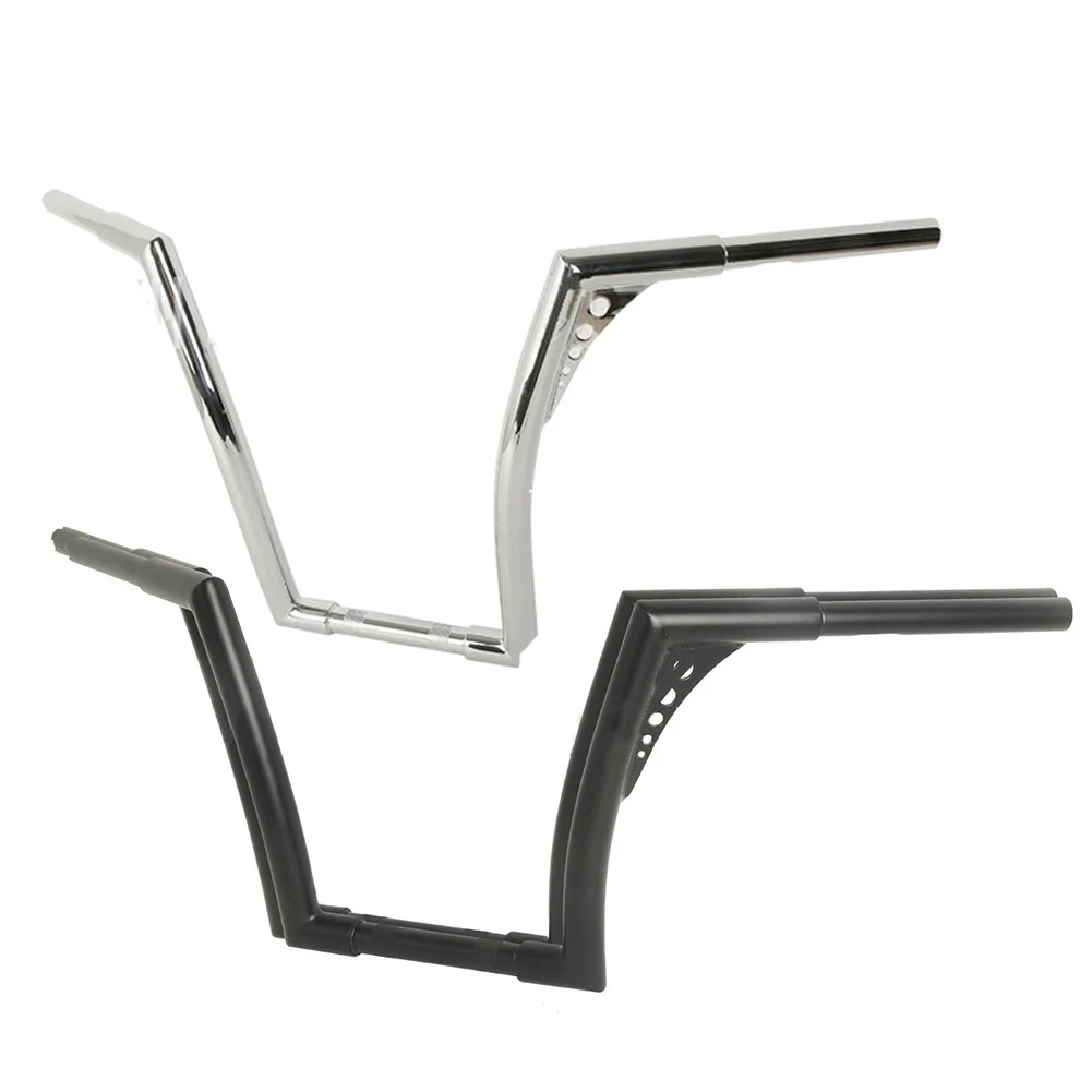 14 "Rise Manubrio Ape Hanger Montor Bar Per Harley Sportster 883 1200 Flst Fxst Sportster Xl