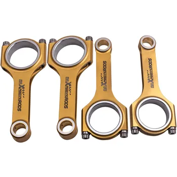 

4x Titanizing Racing Connecting Rods for Ford EcoBoost 2.0T engine 800HP+ 15-17 for Land Rover Discovery Sport H Beam conrods