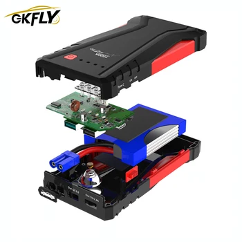 

GKFLY Emergency Starting Device Car Jump Starter Power Bank 12V 1500A Portable Starter Car Charger Battery Auto Booster Buster