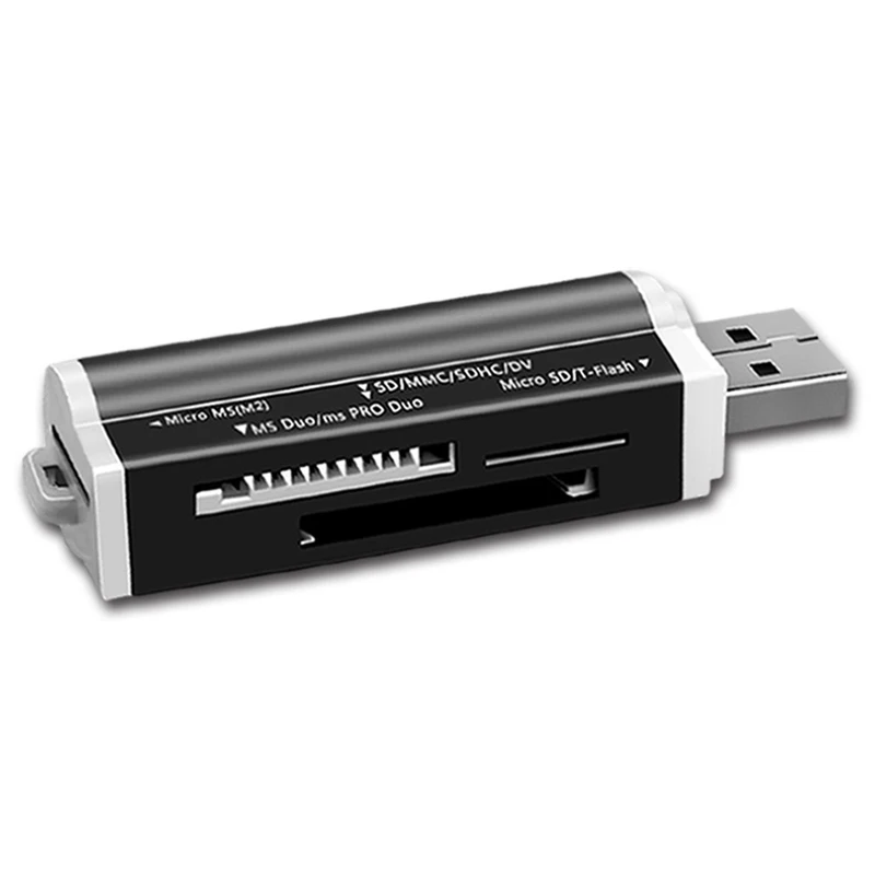 4 в 1 4 слота кардридер U диск PC телефоны кардридер памяти Micro SD/SDXC TF кардридер для ноутбука