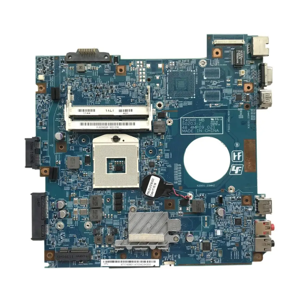 

For SONY VBCEG MBX-250 Laptop Motherboard A1829658A 48.4MP09.021 GT410M/1GB MainBoard 100% Tested