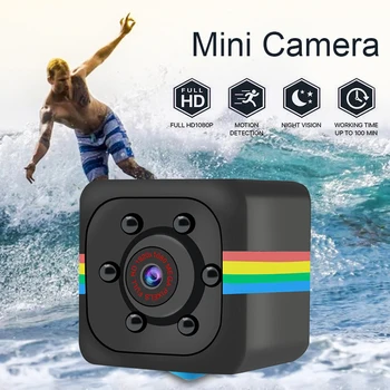 

MINI Webcam Portable 1080p 360 Rotating Video Auto Focus With Night Vision Function, 32G Expandable Memory