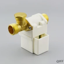 AC 220V латунь 1/" Электрический Соленоидный клапан Вода Воздух N/C нормально Закрытая вода