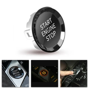 

Plastic For BMW 3 Serie G20 Z4 G29 X7 G07 2019 Crystal Motor Start Stop Button Cover Replacement Accessories