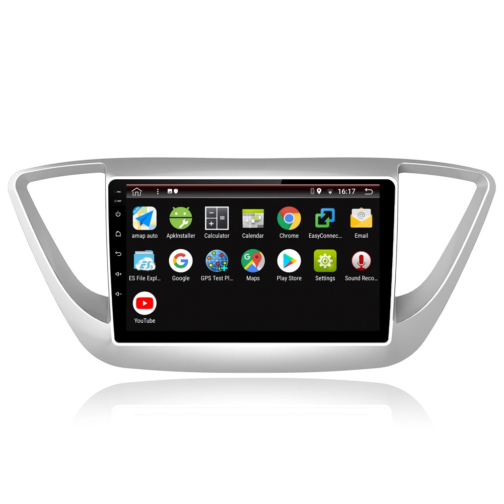 9 &quotRAM 2G ROM 32G Android 8 1 автомобильный DVD GPS плеер для Hyundai Verna Solaris Радио стерео головное