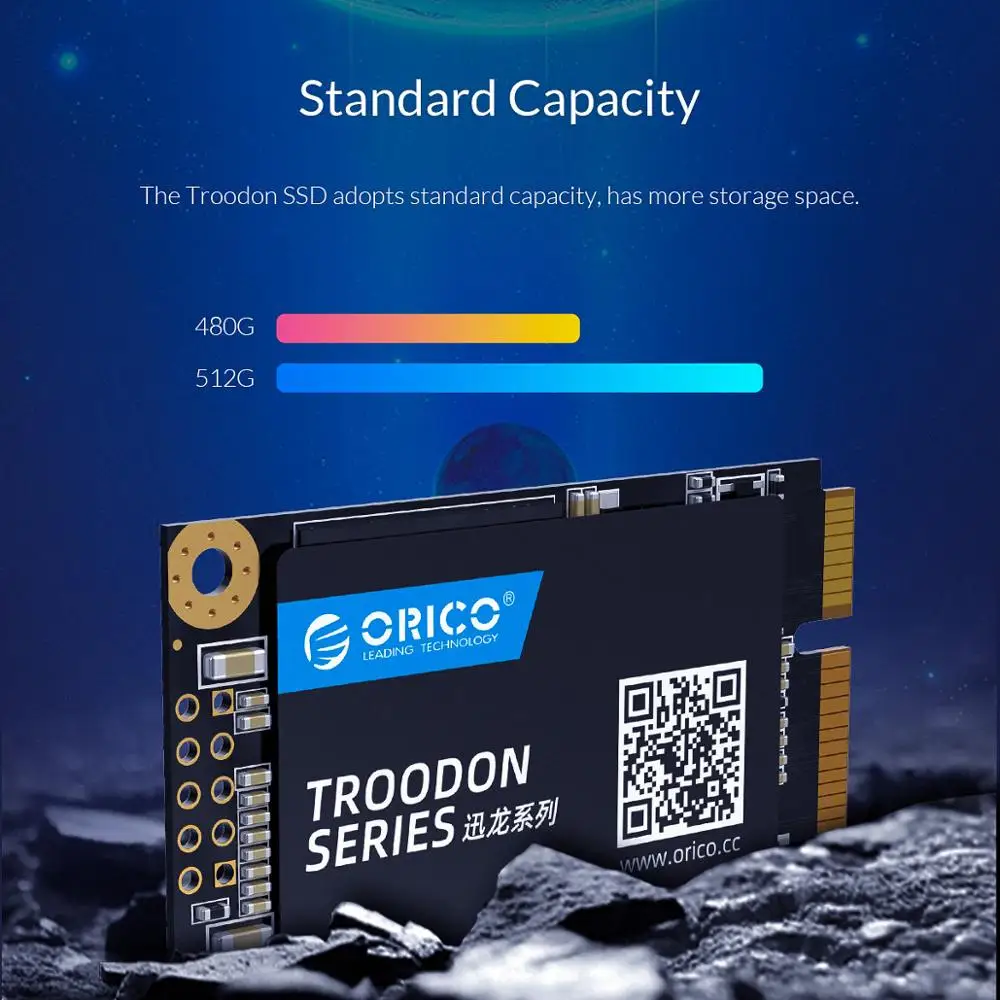Жесткий диск ORICO mSATA SSD для ноутбука 128 ГБ 256 512 1 ТБ SATA Внутренний твердотельный