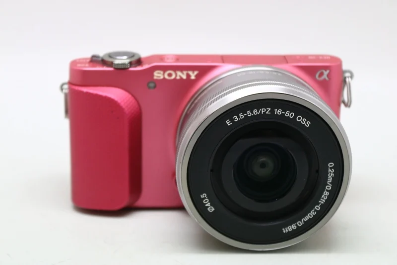 USED SONY ALPHA NEX-3N Interchangeable Lens with 16-50MM LENS Digital Camera Exmor APS HD CMOS OPTICAL