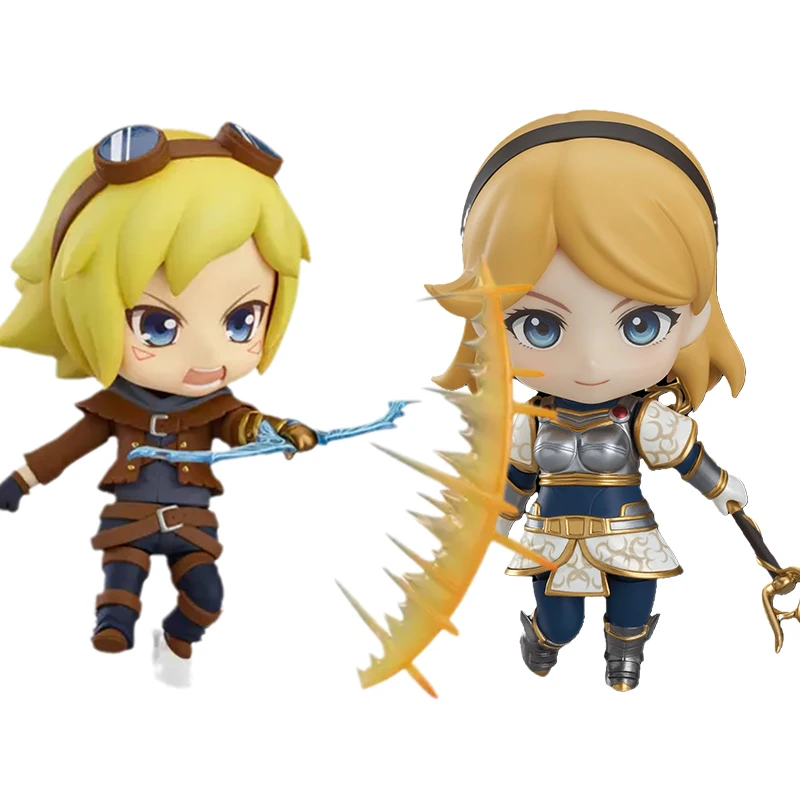 Хорошая улыбка Лига Легенд LOL Ezreal The Prodigal Explorer Luxanna Crownguard экшн-Модель Аниме Фигурки