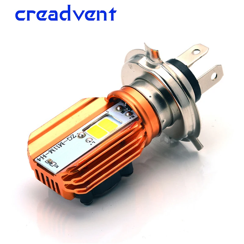 Лампа для Фар H4 Led 20W 2000LM скутер мотоцикл фара Белый Мотор аксессуар 12v|accessories