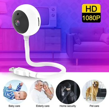 

1080P Webcam, HDWeb Camera with Built-in HD Microphone 1920 x 1080p USB Web Cam Wifi Camera Smart Home Video System