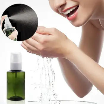 

100ml Succinct Nordic Style Brown Dark Green Travel Bottle Bath Bottle Lotion Shampoo Plastic Liquid Storage Storage Bottle Z8V3