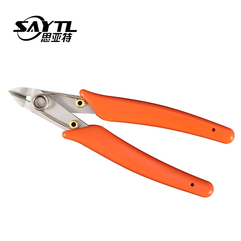 

Flush Pliers Electrical Wire Cable Cutters Cutting Side Snips Nipper Anti-slip Rubber Mini Diagonal Pliers Hand Tools
