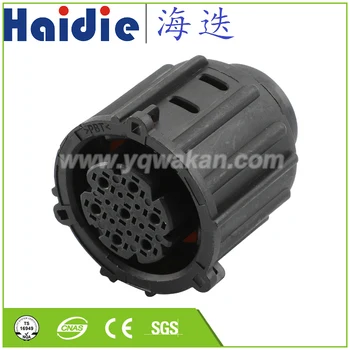 

Free shipping 2sets 7pin Pressure sensor plug auto sensor car oil exploration railway round waterproof connector HD073YC-1.5-21