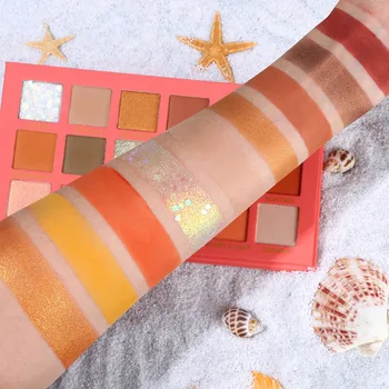 

HOT 18 Color Shimmer Shine Diamond Eyeshadow Powder Pigment Matte Glitter Eyeshadow Palette Face Makeup Eye Shadow Pallete MKXJ