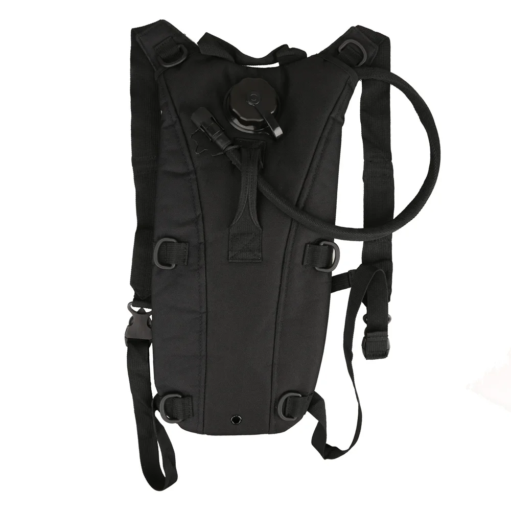 3L Black 2.5L/3L Тактический Открытый гидратационный водный рюкзак, водонепроницаемая сумка с мочевым пузырем для пеших прогулок, скалолазания, верховой езды, 6 цветов - Цвет: 3L Black