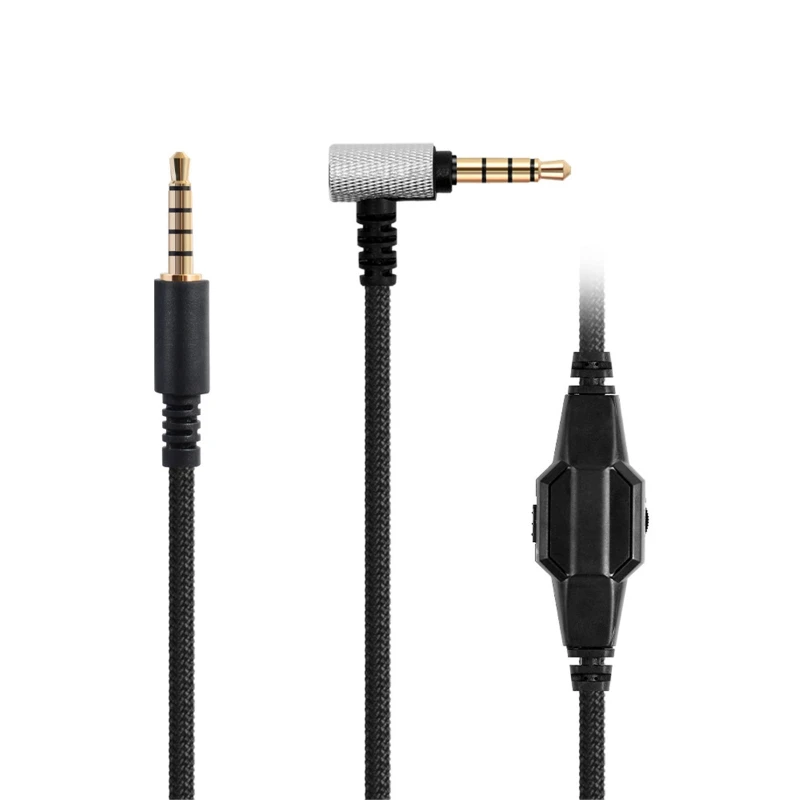 

Replaced Earphone Cable with Button Mute FunctionFor Logitech-A10 A30 A40 Gaming Headset Accessories