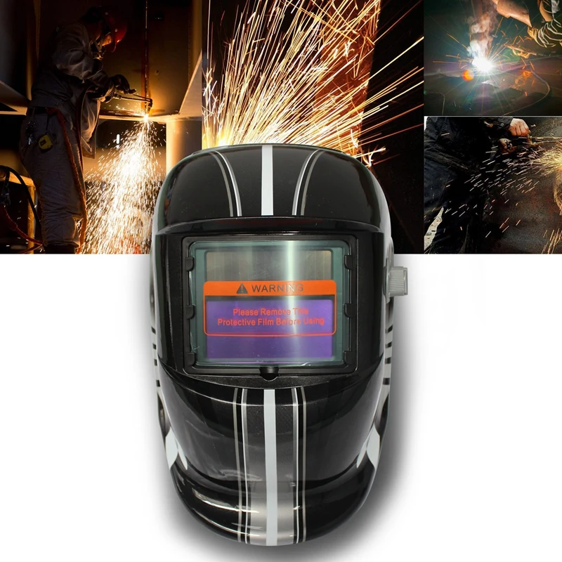 

2018 New Pro Solar Welder Mask Auto-Darkening Welding Helmet Pattern Track