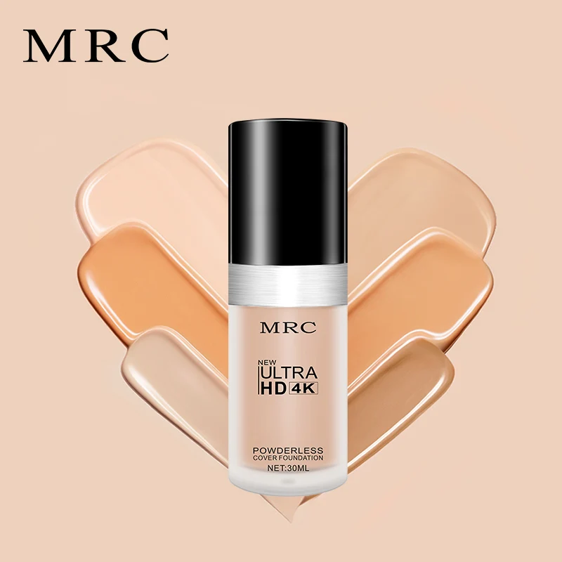MRC Face Base Makeup Foundation Matte Long lasting Full Concealer Liquid Make Up Tone cream Cosmetics | Красота - Цена: 