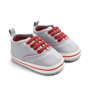 

Factory direct wholesale comfortable classic elastic band toddler shoes fashion denim baby shoes breathable non-slip baby shoes