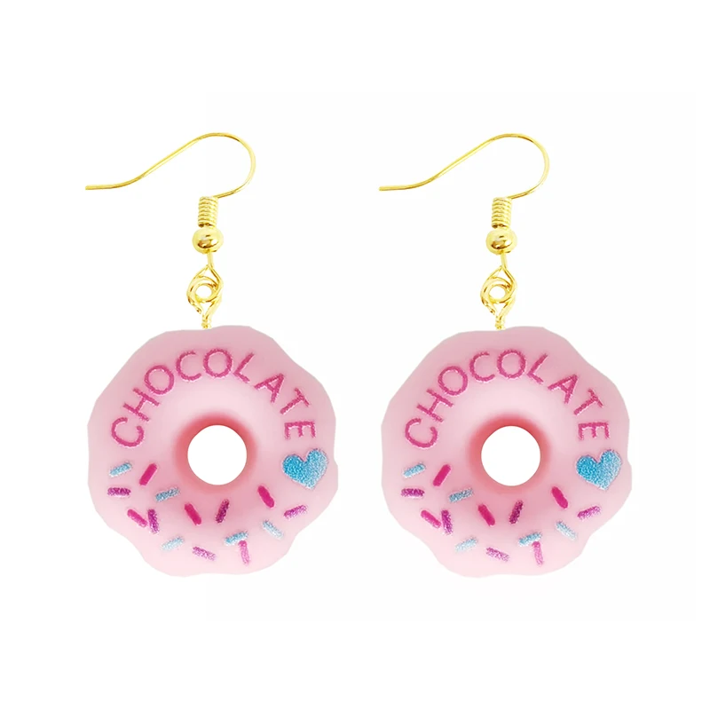 Earring Resin Drop Custom Made Handmade for Women