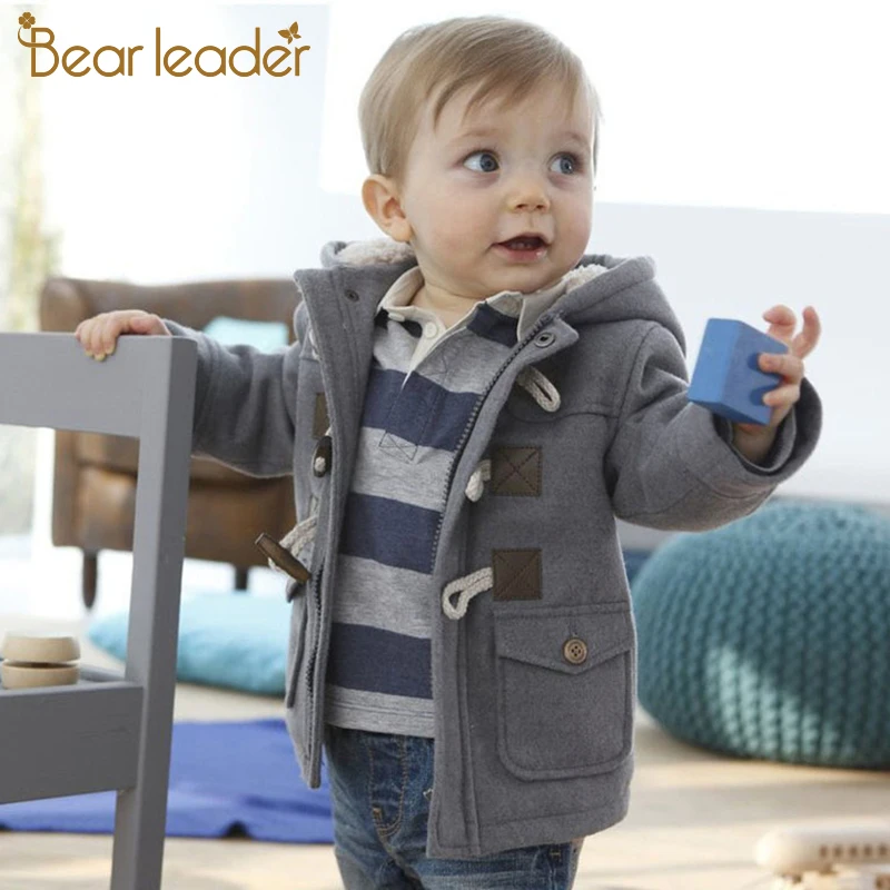 Bear Leader/повседневные пальто для мальчиков Новинка 2020 года Модная Осенняя верхняя