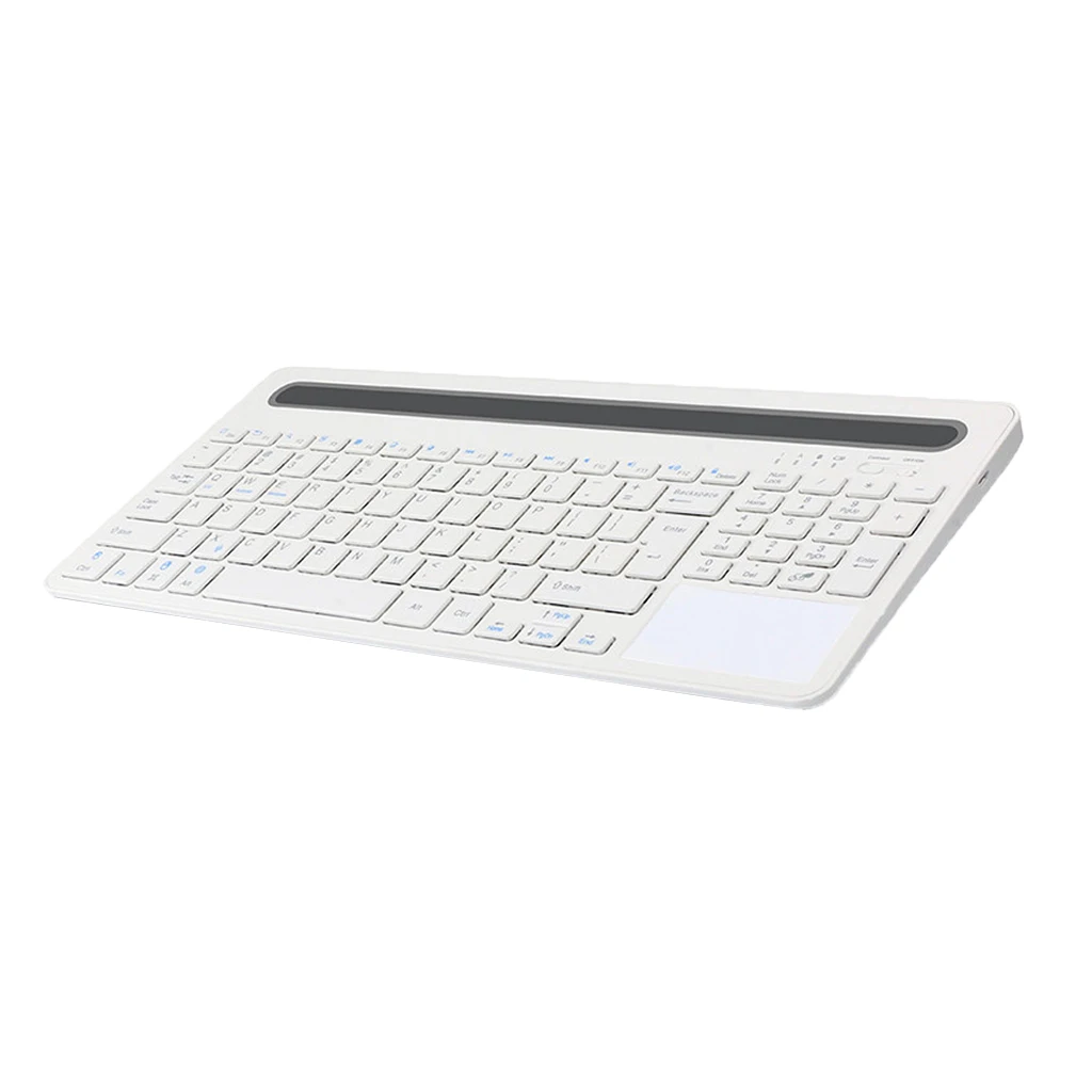 Travel Business Portable Wireless Bluetooth Keyboard with Touchpad for Apple iPhone Samsung Xiaomi Phone Laptop Tablet Keyboard