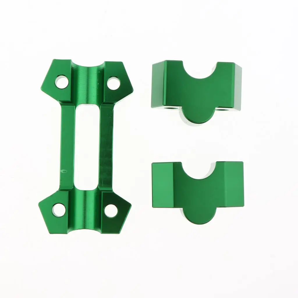 CNC Aluminum Handlebar Mount Riser Clamp For KAWASAKI Z250 Z300 Z800 Motorbikes