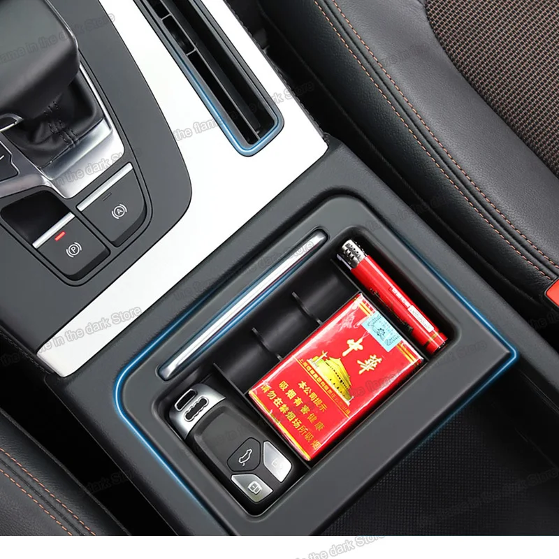 Boîte D'accoudoir Pour Renault Clio 4 - Avec Port USB - Fermeture Magnétique Silencieuse - Rangement Console Centrale - Cuir Artificiel Noir
