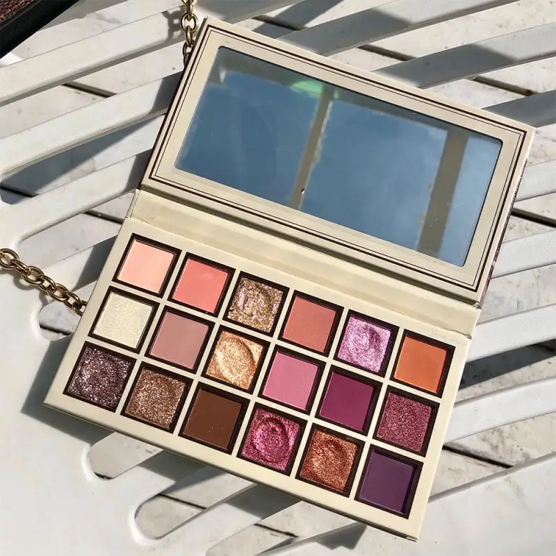 

18 Color Glitter Matte Eyeshadow Palette Waterproof Makeup Glitter Pigment Smoky Eyeshadow Palette Eye Make up cosmetics TSLM1