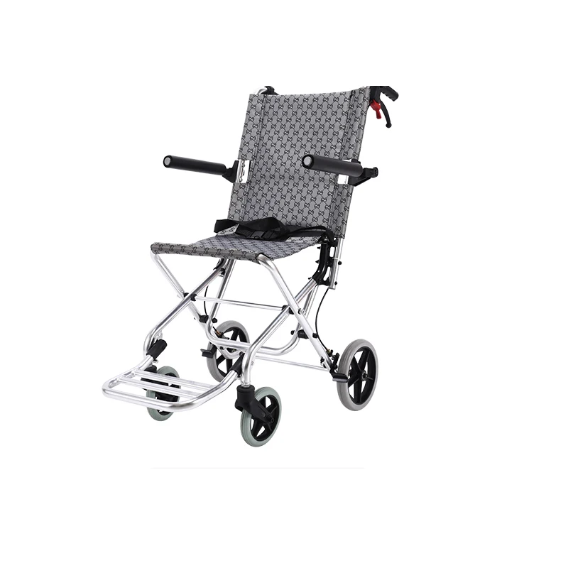 

Assist State Aircraft Wheelchair Fold Light Portable Travel Exceed Light Small-scale Disabled Aged Hand Push Walk Instead