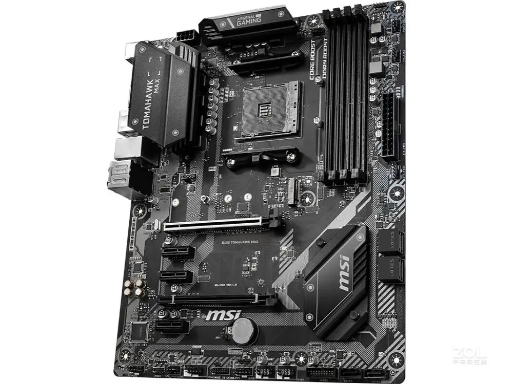 50% OFF  New MSI motherboard b450 tomahawk max amd ryzen 3rd cpu am4 gaming M.2 USB 3.1 4xDDR4 Crossfire ATX