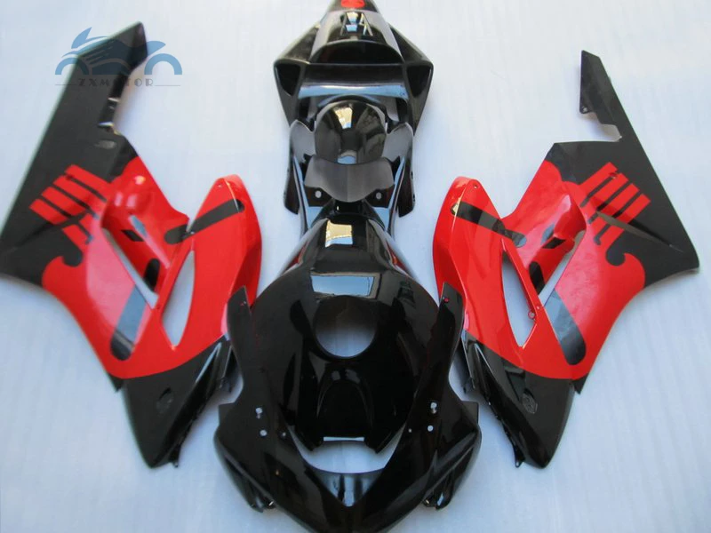 Красный черный впрыска обтекателя комплект Подходит для Honda CBR1000RR 2004 2005 CBR 1000RR 04 05