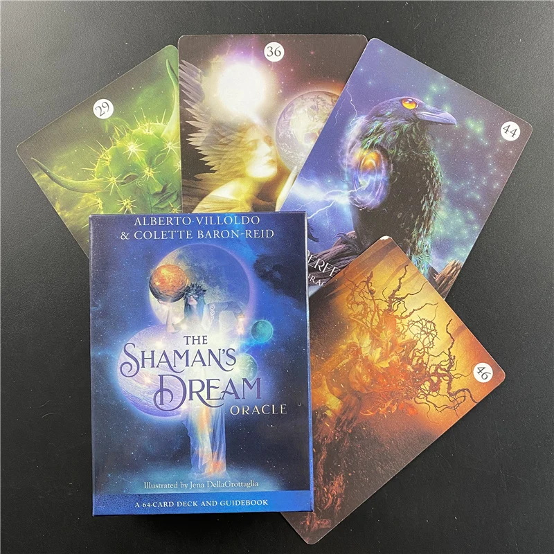 New Tarot The Shaman Dream Oracle Cards for Divination Fate Deck Board Game Adult Astrology Card | Спорт и развлечения