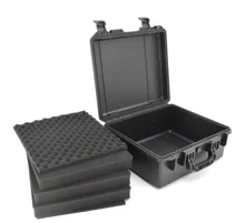  Portable plastic packaging equipment box instrument box safety box shockproof SLR chassis waterproof toolbox 