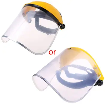 

Clear Full Face Shield Safety Helmet Visor Mask For Automotive Construction 634B