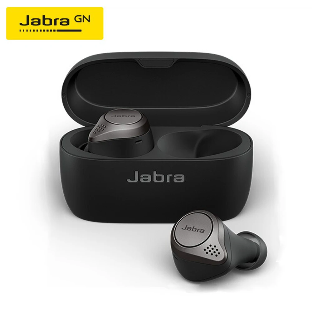 Беспроводные Bluetooth-наушники Jabra Elite 75T с активным шумоподавлением | Электроника