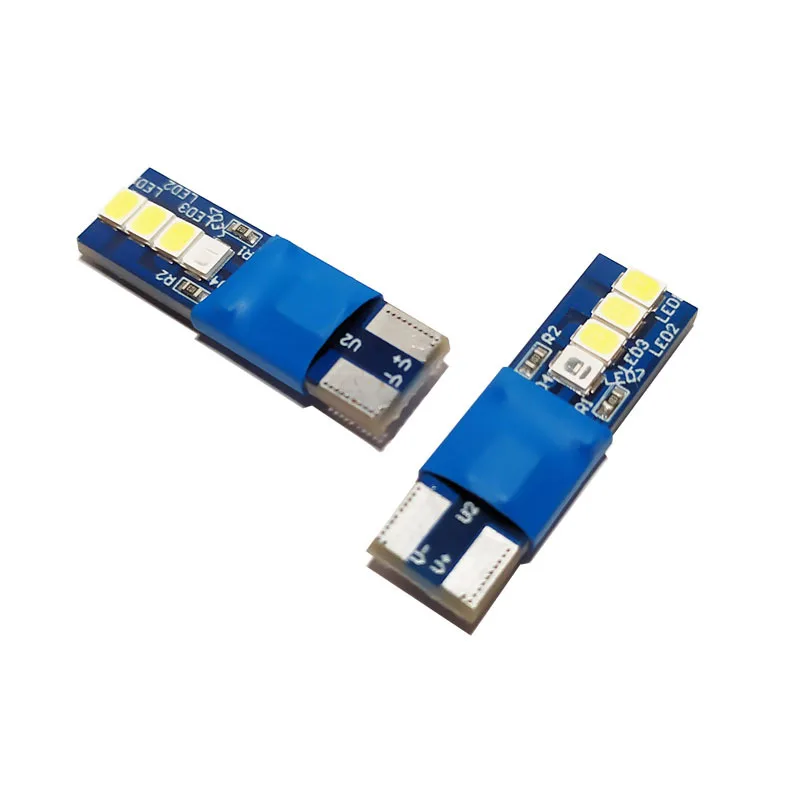 

New Style Blue Reading Light LED Car fang deng Reading Light Dynamic Double-Pointed Small Bulb License Plate Light Refit