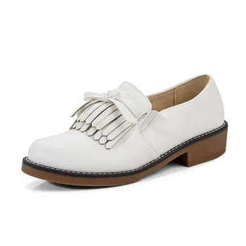 

Big SizeFashion simple fringe single shoes summer flat ladies women shoes woman