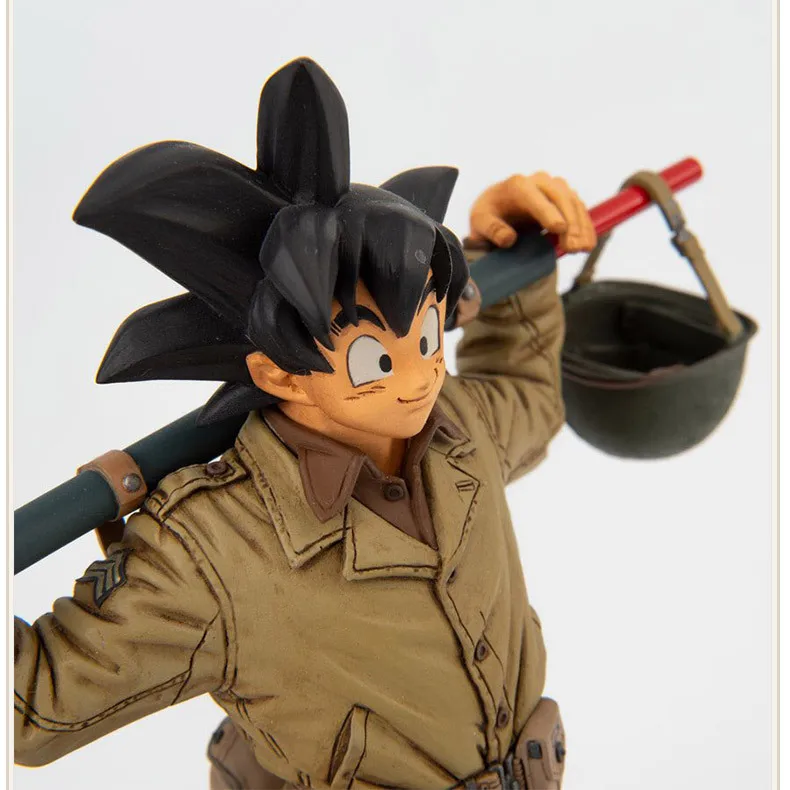 Bandai очки завод Dragon Ball серии Garage Kit призовая фигурка Sun Wukong Battle Damage Vegeta A-Class Saiyan God