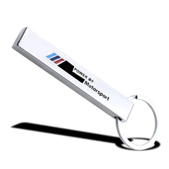 

1PCS Motorsport Keychain Car Metal Key Chain Key Ring for BMW M 1 3 4 5 6 7 E Z X M3 M5 M6 E39 E46 E30 E28 E91 Car Accessories