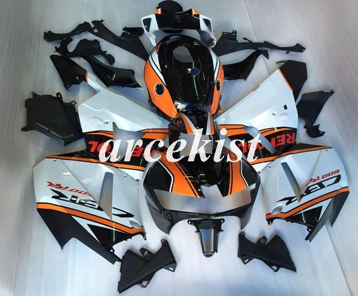 Литья под давлением ABS Полный обтекатели пригодный для HONDA CBR600RR F5 2013, 13, 14, 15, 16, 17, 18 боди комплект, состоящий из универсального