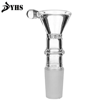 

Practical 14mm Long Glass Bowl for Smoking Tobacco Bowl Pipe Glass Cigarette Pipe Bowl Smoking Accessories
