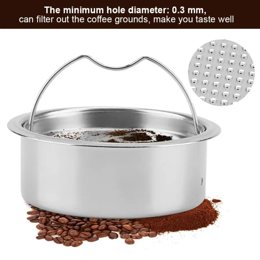 Фильтр капельница для кофе со съемной корзиной из нержавеющей стали|Фильтры