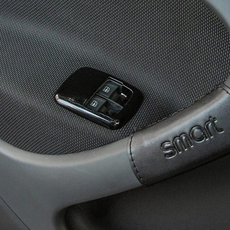 Кнопка переключателя окна автомобиля декоративная панель для Mercedes Smart 453 fortwo forfour